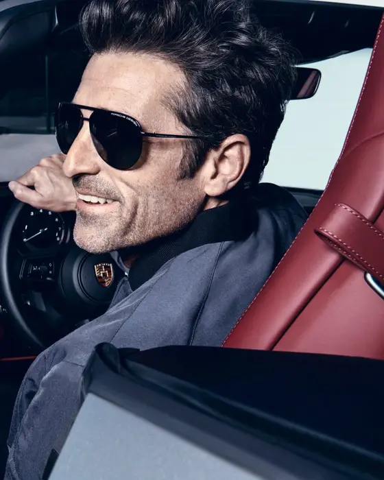 צילום קמפיין של משקפי Porsche Design