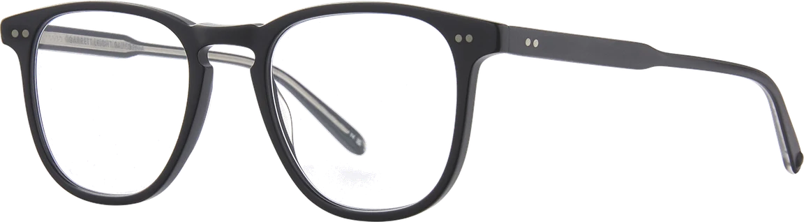 משקפי ראייה Garrett Leight BROOKS בצבע שחור מט (תמונה 1 מתוך 3)