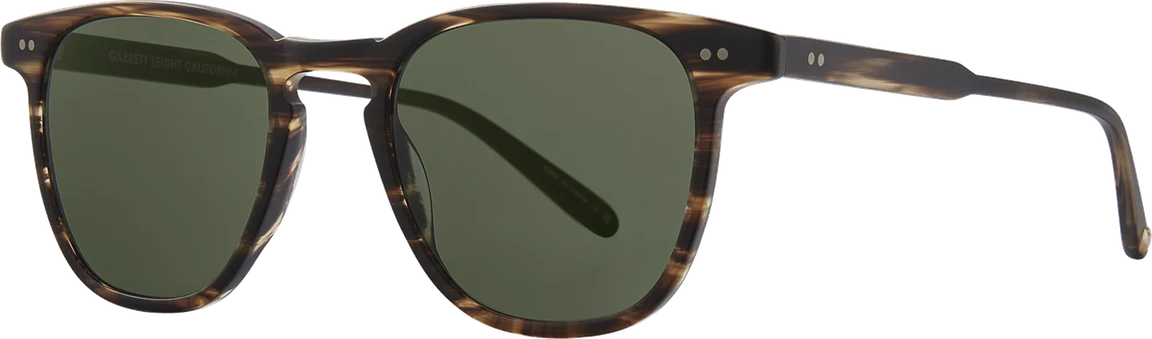 משקפי שמש Garrett Leight BROOKS בצבע הוואנה סערה מט (תמונה 1 מתוך 3)