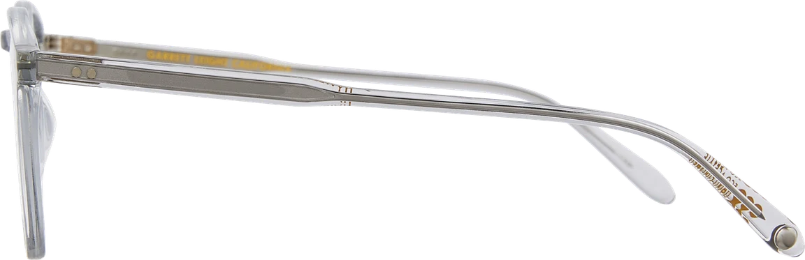 משקפי ראייה Garrett Leight HAMPTON בצבע עשן ביו (תמונה 3 מתוך 3)
