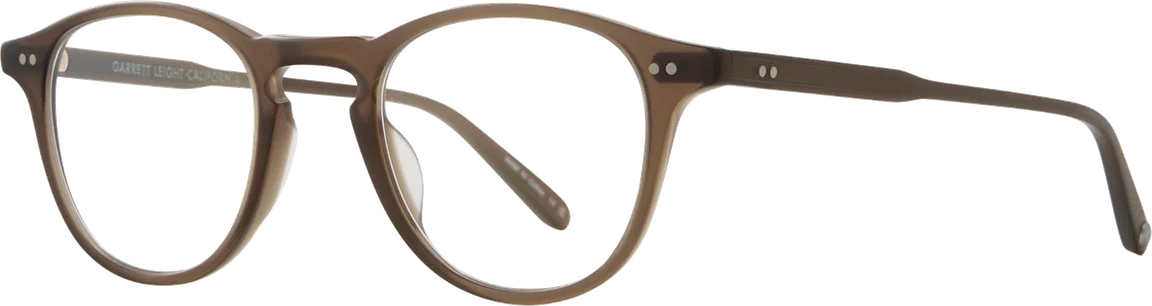 משקפי ראייה Garrett Leight HAMPTON בצבע אספרסו מט (תמונה 1 מתוך 3)