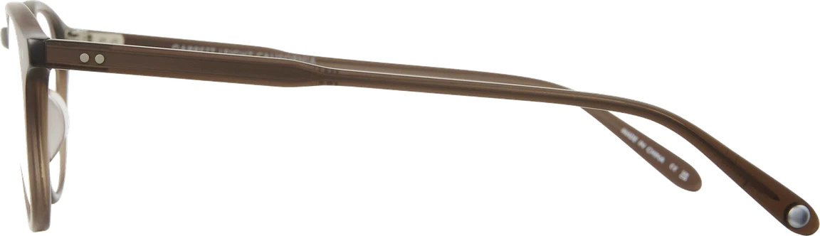 משקפי ראייה Garrett Leight HAMPTON בצבע אספרסו מט (תמונה 3 מתוך 3)