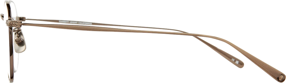 משקפי ראייה Garrett Leight WILLIAM בצבע זהב עתיק (תמונה 3 מתוך 3)