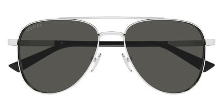 משקפי שמש Gucci 1962S בצבע כסף, עדשות אפורות