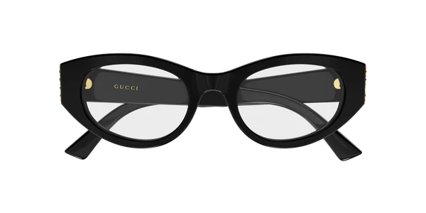 משקפי ראייה Gucci GG2041O בצבע שחור (תמונה 3 מתוך 3)