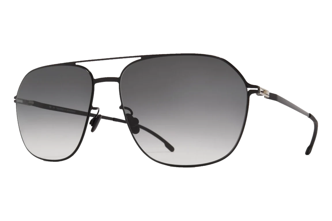 משקפי שמש MYKITA LAVEN בצבע שחור, עדשות גרדיאנט אפור